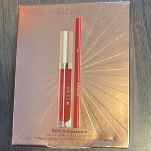Stila Red Compassion Lipstick & Liner Duo